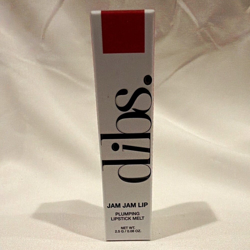 Dibs Jam Jam Lip Plumping Lipstick Stick Shade Raspberry Marmalade 0.08 oz